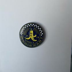 Mario kart banana cup pin