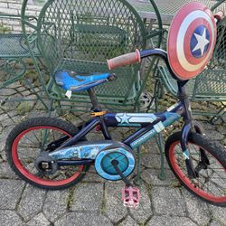 Captain America Childrens Bicycle Kids Bike