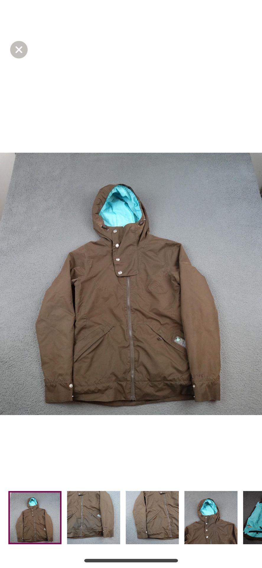Burton Dry ride Society Jacket Snowboarding 