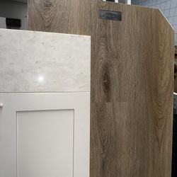 Vinyl Flooring, Counter Tops And Cabinets 