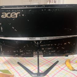 Acer 31.5 Curved HD Gaming Monitor Thin Frame 