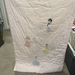 Disney Princess Quilt Toddler Bed Pottery Barn 