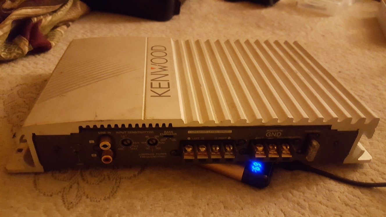 240 WATT KENWOOD KAC-716 MONO CAR AUDIO AMPLIFIER