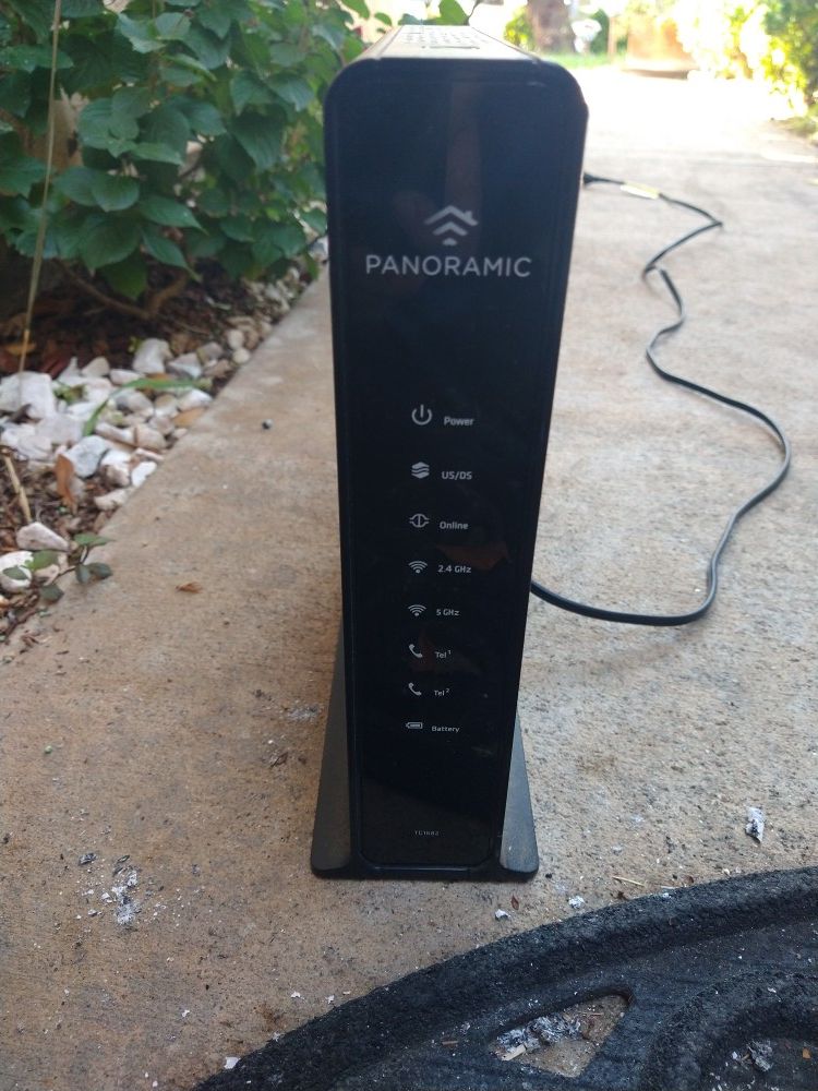 Panoramic wifi modem