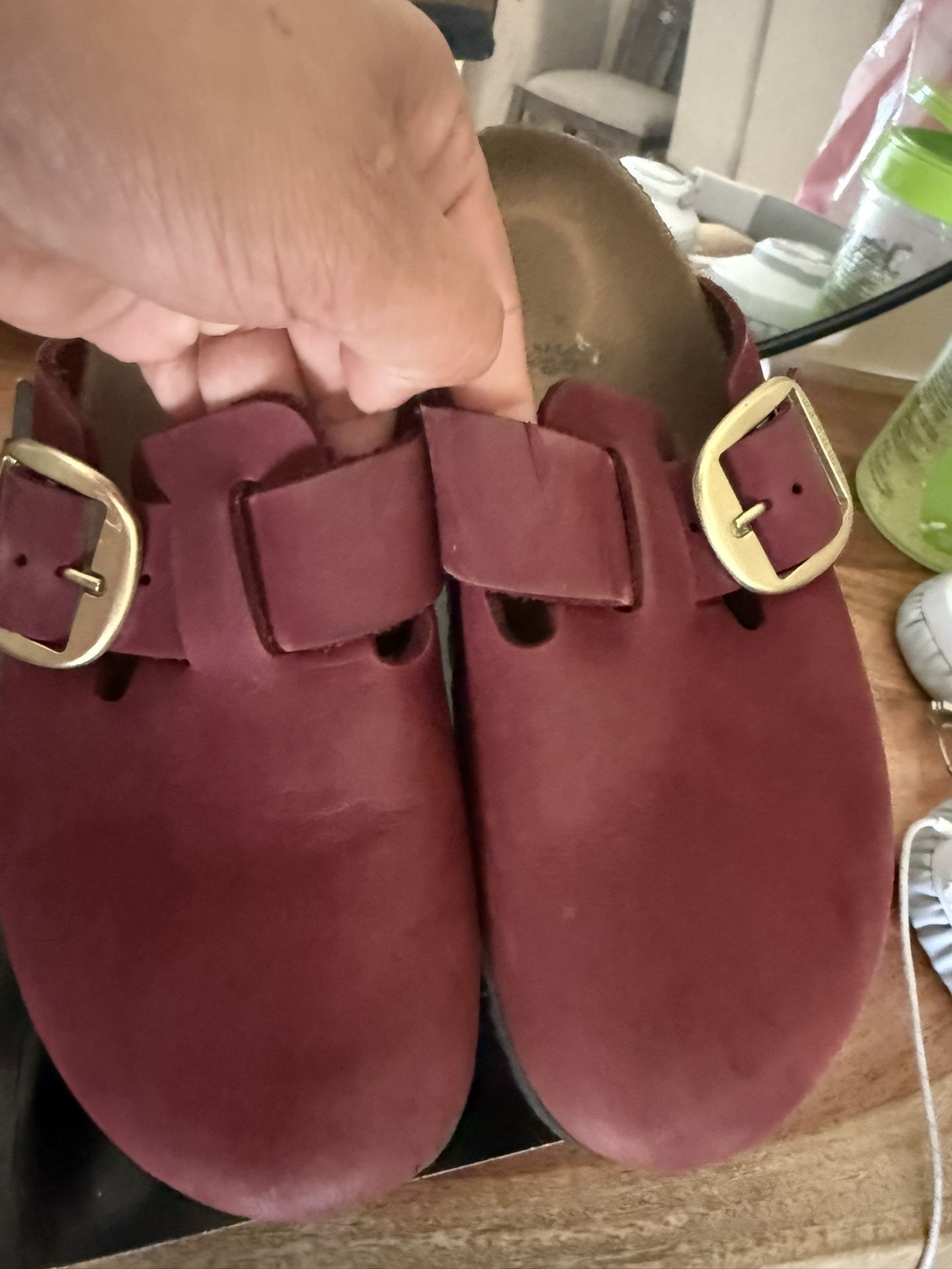 Birkenstock Arizona Big Buckle Slide Sandal -Birkenstock