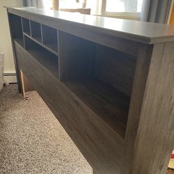 King Size Headboard - Like New From Lowes