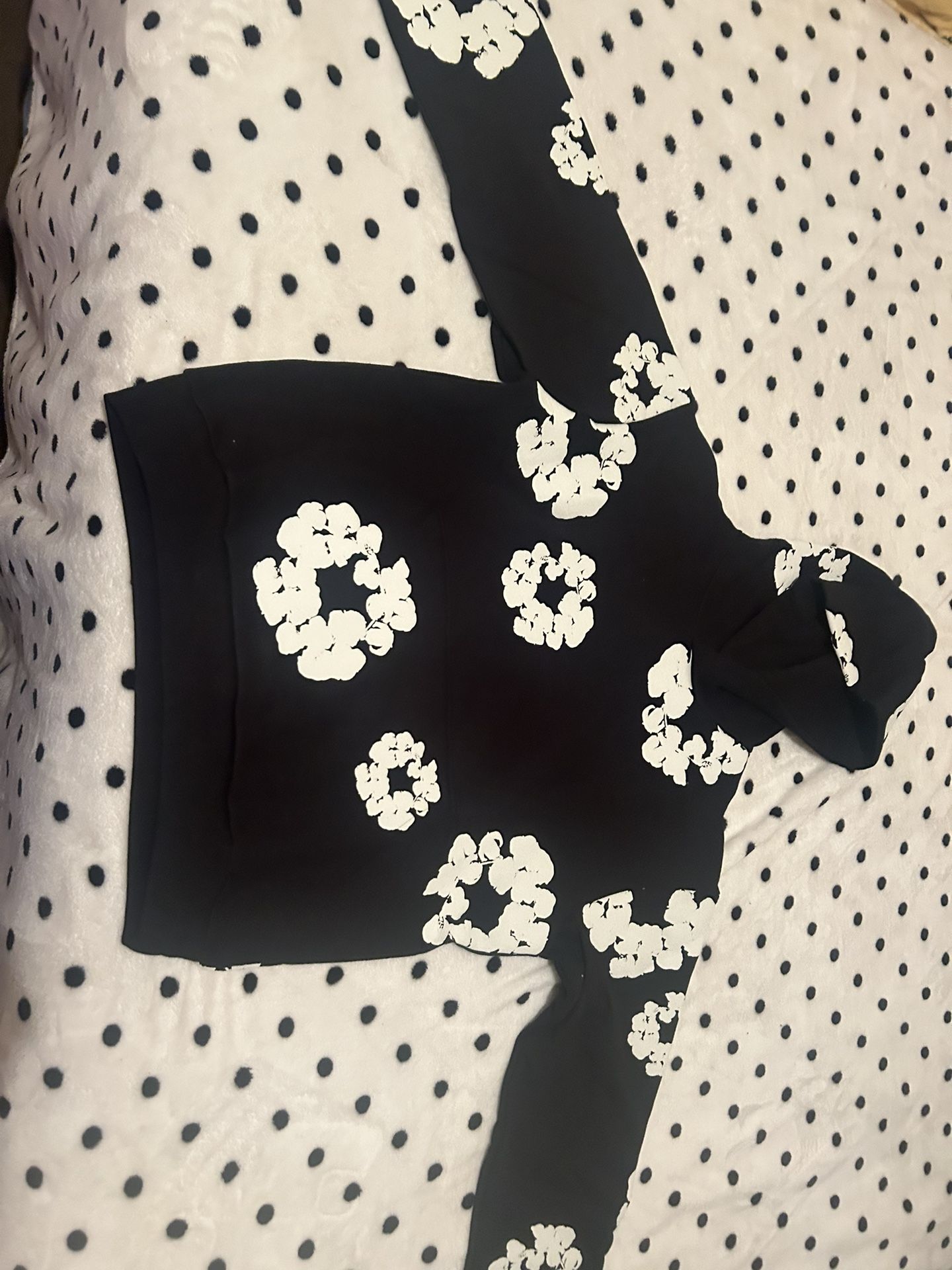 Denim Tears Hoodie Black Medium