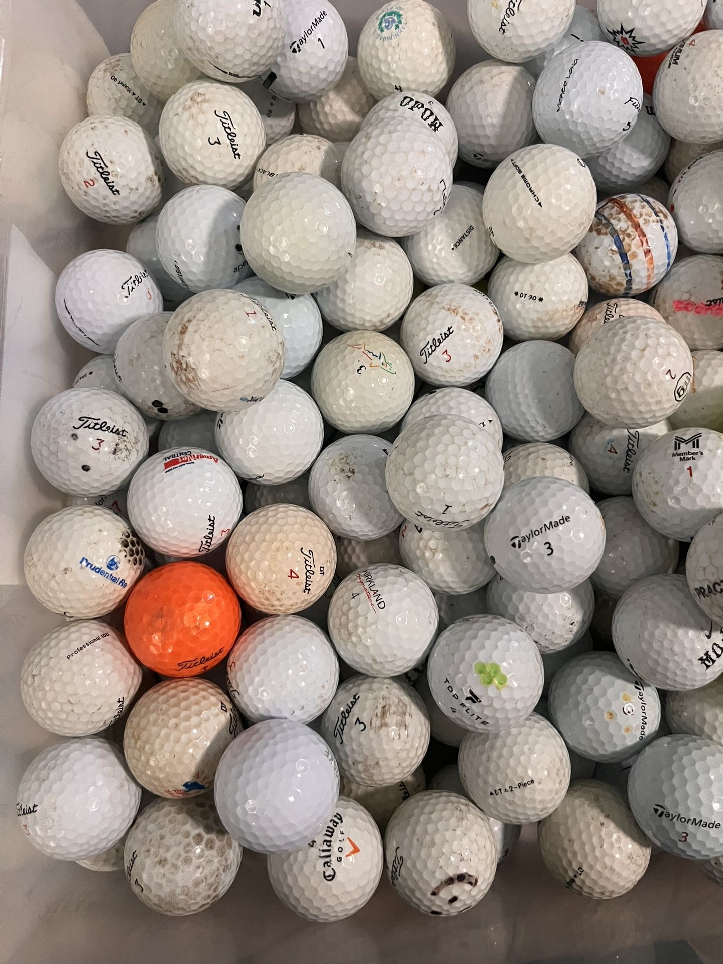 Used Golf Balls 