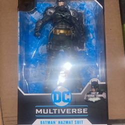 Batman Hazmat Suit Gold Label Mcfarlane 