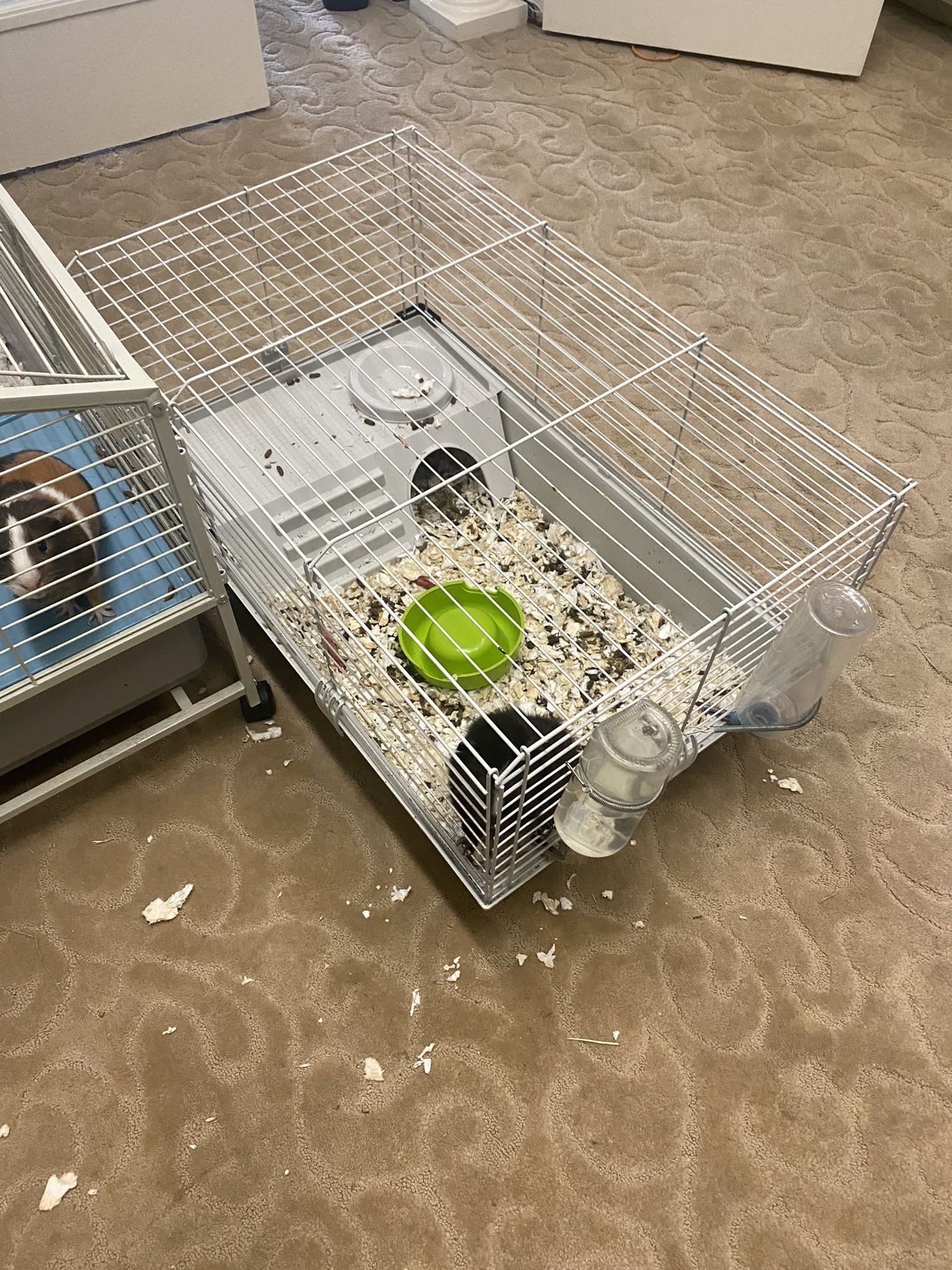 Small Medium Pet Cage Guinea Pig Cage Hamster Mouse Cage