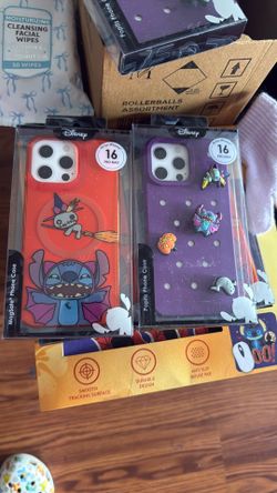 iPhone 16pro Max Case Disney Stitch