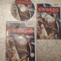 Swords for Nintendo wii video game system