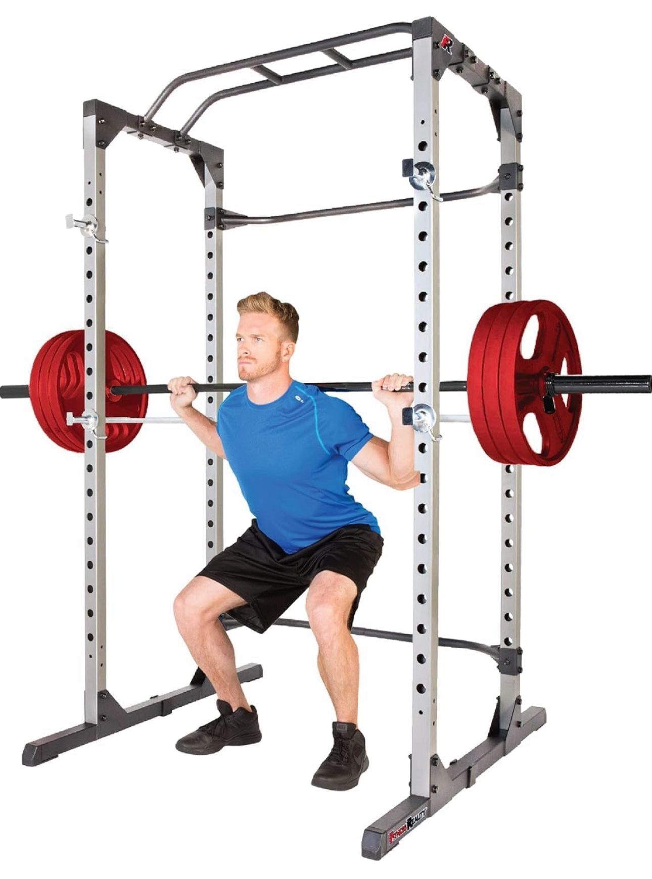 Power Cage (Squat rack) W/ Bench And Power Jammers