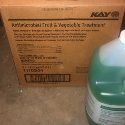 Anti microbial Fruit And Vegetable Treatment