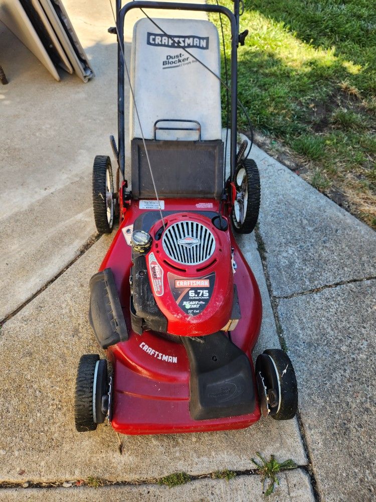 Self Propelled Craftsman Lawn Mower