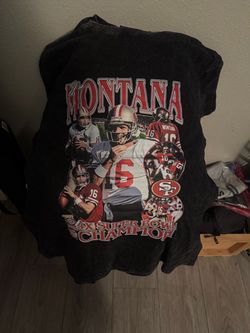 Men’s 49ers Joe Montana shirt XXL
