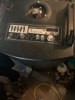 Stageworks vp speaker and amplifier  and Bluetooth subwoofers
