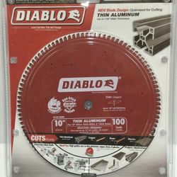 Diablo (D10100N) Thin Aluminum Cutting Circular Saw Blade 10" x 100 Teeth