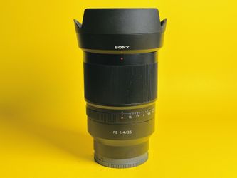 Sony Zeiss Distagon T FE 35mm f/1.4 ZA Lens – Full-Frame E-Mount