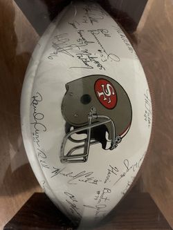 San Francisco 49ers Commemorative, Wilson Football Super Bowl XXIII