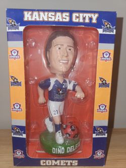 KC Comets Dino Delevski Bobblehead MISL