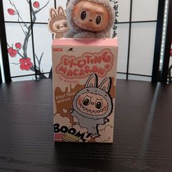 Labubu Excited Macaron Sesame Bean Certified