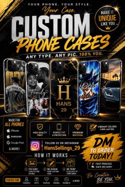 Personalized Phone Cases.