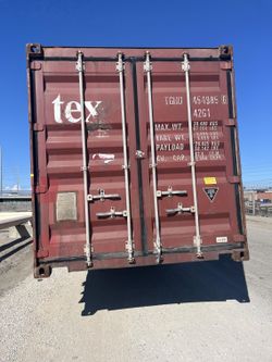 Heavy-Duty 40' Steel Storage Container β Wind & Watertight Used | Mesa Delivery