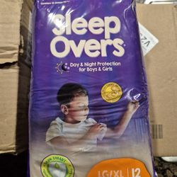 Sleep Overs Brand Pull Ups