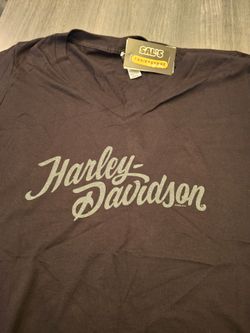Harley Davidson Women's T-shirt Black Short Sleeve Size XXL Pajamas Sleepware