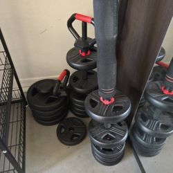 FREE!  exercise weights
