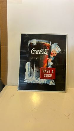 Coca-Cola 'Have a Coke' Vintage Tin Sign