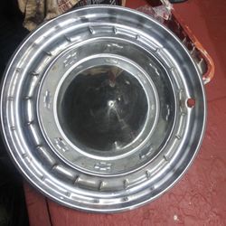 4 1955 Hub Caps Very Clean