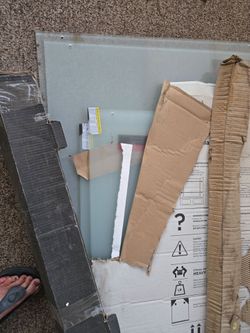 Glass shower doors Brand new