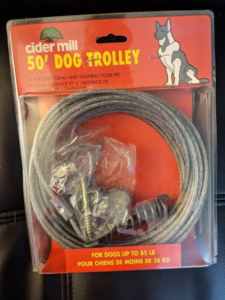 Dog Trolley Cable & Set Up