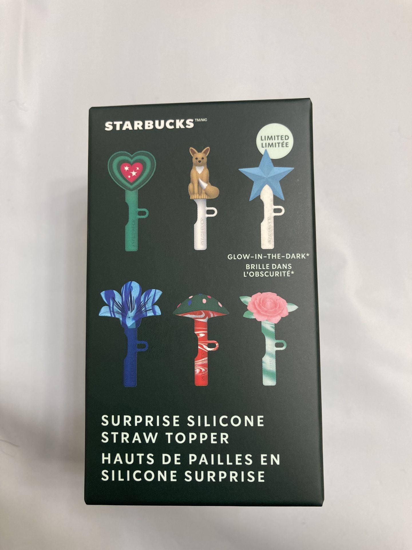 2024 STARBUCKS SURPRISE SILICONE STRAW TOPPER LIMITED EDITION