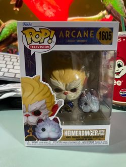Funko Pop Arcane League Of Legends Heimerdinger with Poro #1605