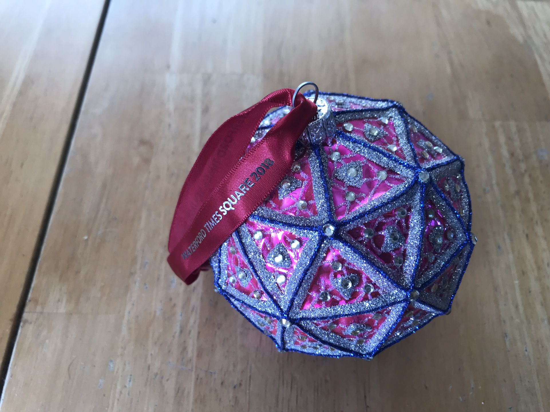 Waterford Crystal Times Square NYE Ball Ornament 2018