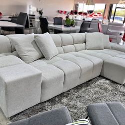 Modern sectional sofas!  More Inventory and Special Deals at BetterHomeFurnitures.com! 