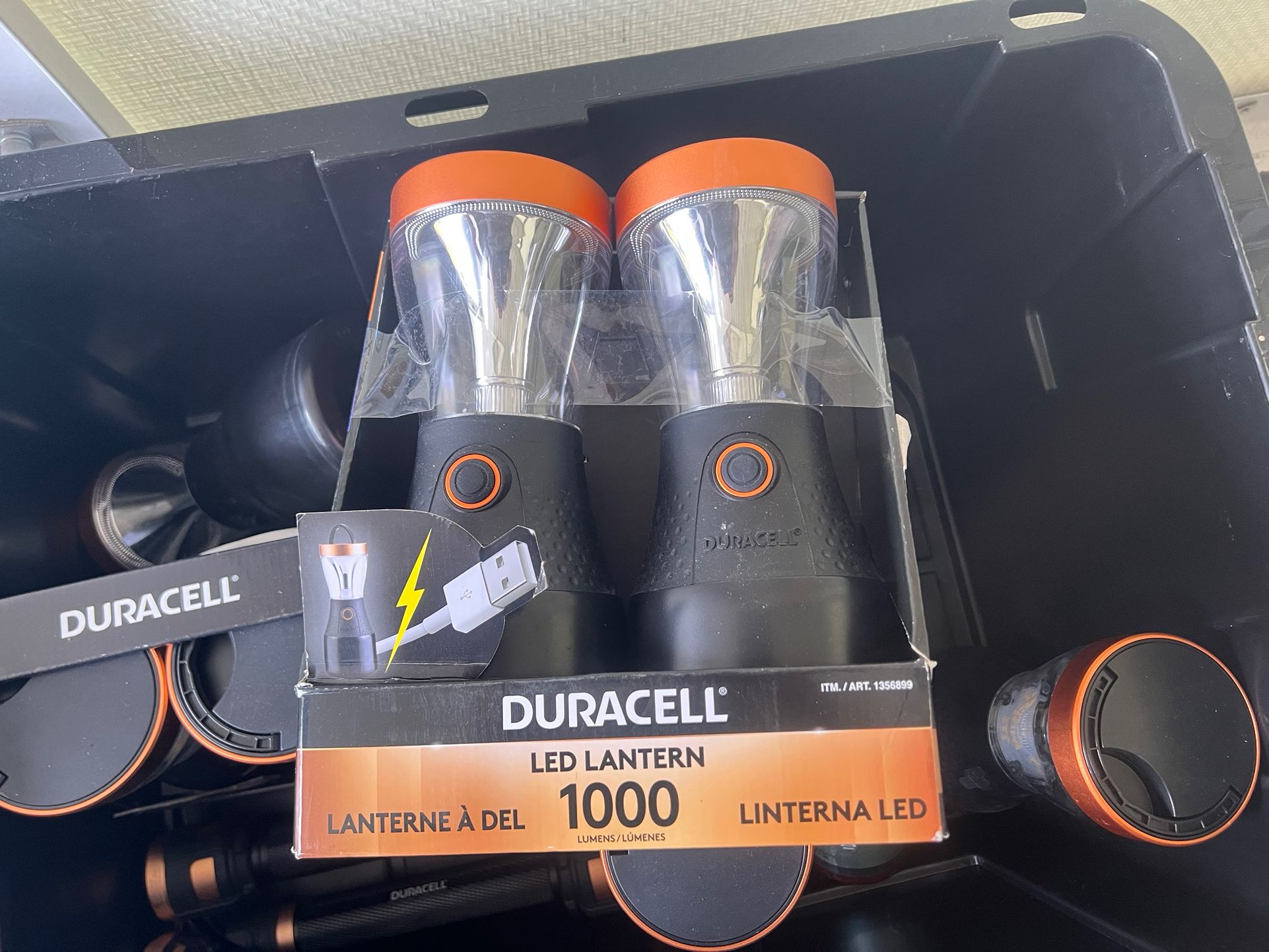 Duracell 1000 Lumen Lantern 2 Pack Duracell LED Lantern - sporting goods -  by owner - sale - craigslist
