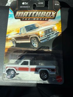 Matchbox The Movie 1986 Ford F-150 Diecast Pickup 1:64 Unopened