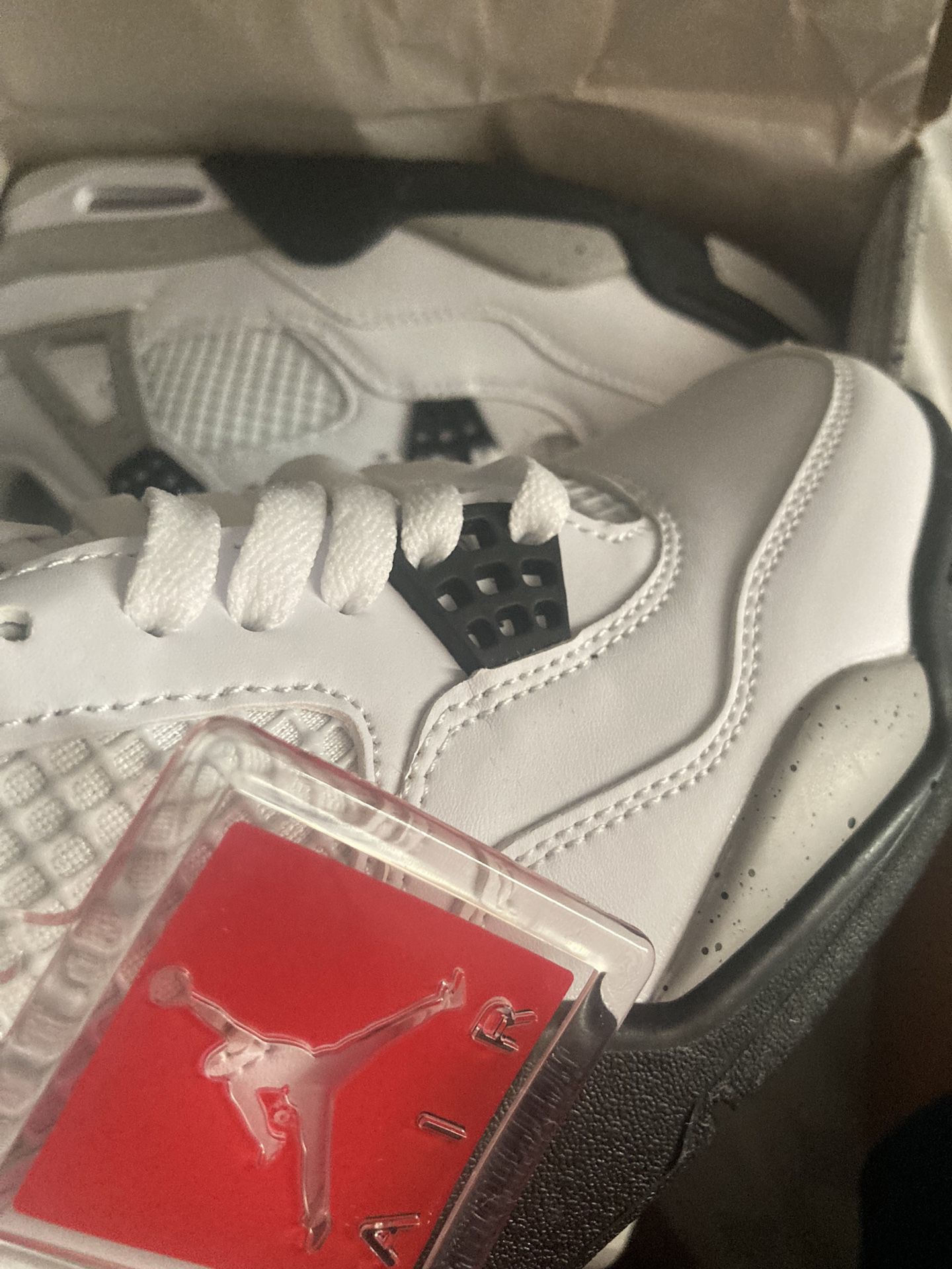 Jordan 4s White Cement