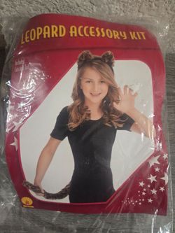 Leopard costume accessory kit