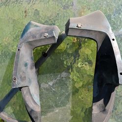 67 mustang fastback quarter panel extensions