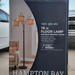 Floor Lamp, Three Head Floor Lamp, Lamp 