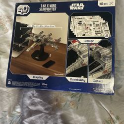 4D Build t65 Xwing Star fighter 