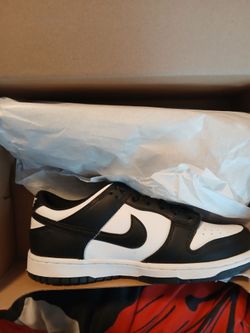 Nike Dunk Low GS in the "Panda" white and black colorway