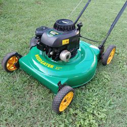 Lawn Mower: Briggs And Stratton 5hp Weedeater 22in