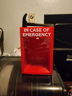 In Case Of Emergency Box (with Or without Hammer)