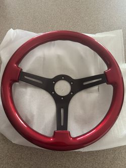 Custom Painted Wood Steering Wheels